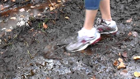 mud cleaner for shoes|sneakers stuck in mud.